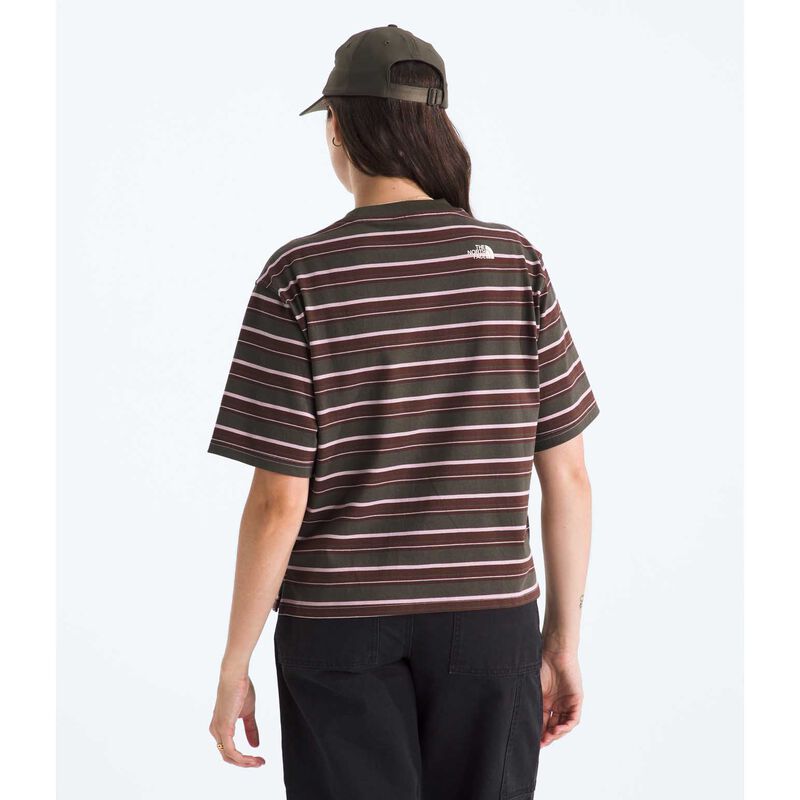 The North Face Women's Stripe SS Tee image number 1